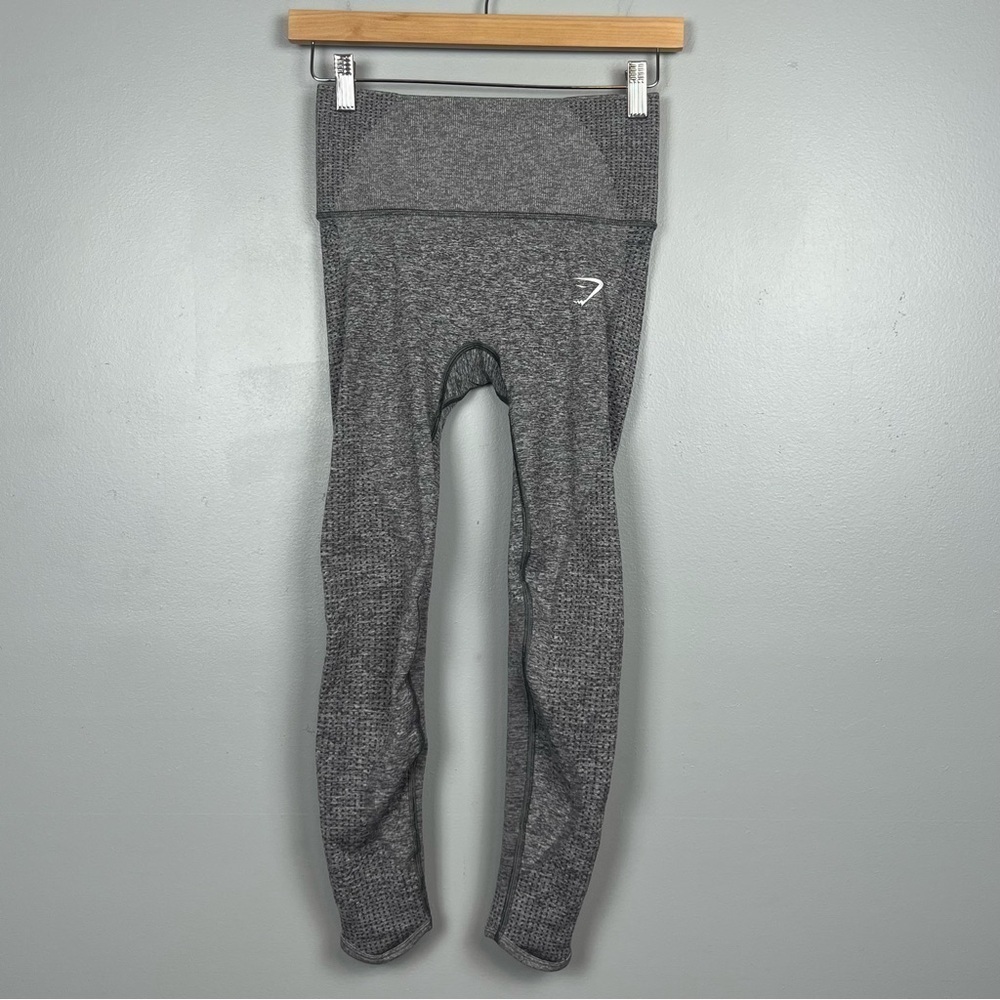 Gymshark gray speckled Vital Boost leggings, XS.